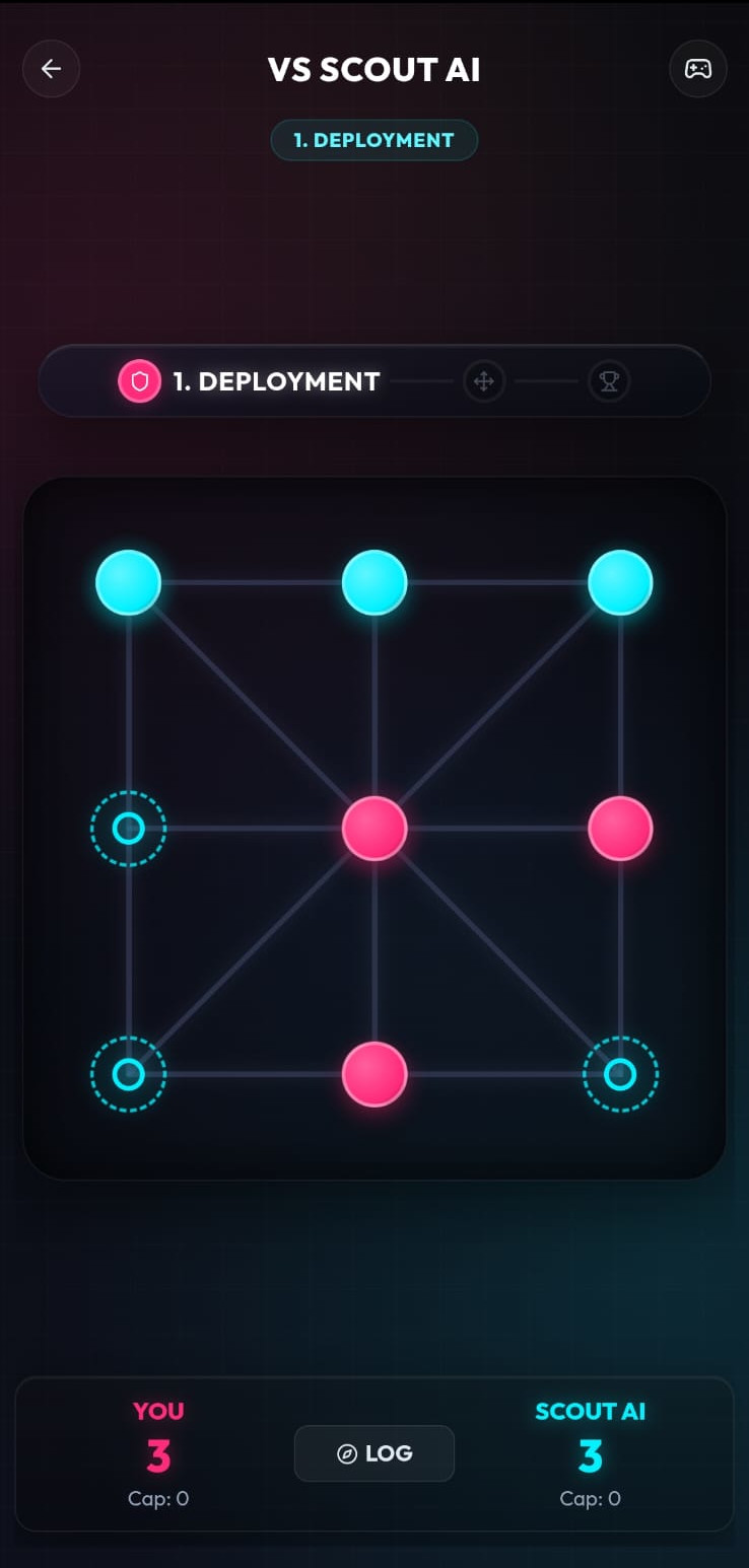 Grid Battle Mobile Screenshot - Tactical Board
